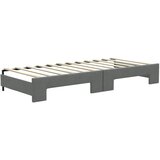  Dnevni krevet na razvlačenje tamnosivi 80 x 200 cm od tkanine | shoptok.hr
