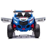 Lean_Toys Xxl otroški avto na akumulator 24V 4x4 XB-2118 Police Modra lea | Shoptok.si