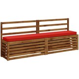  Jastučić za klupu - 1 dio VUGHT 100% poliester Crvena | shoptok.hr