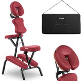 Physa Montpellier Red prenosni zložljivi tattoo masažni stol do 130 kg rdeče barve, (21556020) | Shoptok.si