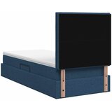  s madracem i skladištem Plava 90 x 200 cm tkanina | shoptok.hr