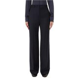 Maxmara Studio Hlače Chino / Carrot MEDIUM Modra Cene