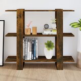 Ormarić za knjige / pregrada boja dimljenog hrasta 100x30x87 cm | Eponuda.com