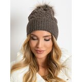 Wool Fashion Italia Cap-AT-CZ-173501.44-dark brown | Shoptok.si