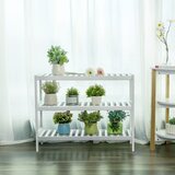 Ormarić za cipele od bambusa - Bijela | shoptok.hr