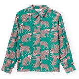 Compania Fantastica Topi & Bluze COMPAÑIA FANTÁSTICA Shirt 11170 - Conversational 18 Modra Cene