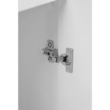 MID.YOU VITRINA, bela, barve hrasta | Shoptok.si