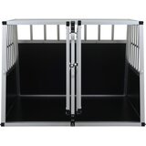  Kavez za pse s dvostrukim vratima 94 x 88 x 69 cm | shoptok.hr