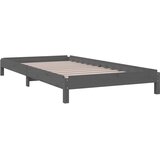 LEŽAJ sivi 75x190 cm od masivne borovine | Eponuda.com
