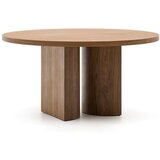 Kave Home Okrugao blagovaonski stol s pločom stola u dekoru oraha ø 150 cm Nealy – | shoptok.hr