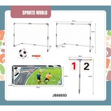Dva nogometna gola s loptom i metom | Shoptok.si
