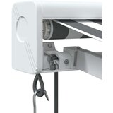 Tenda Zložljiva tenda antracit in bela 3,5x2,5 m tkanina in aluminij | Shoptok.si