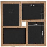 vidaXL okvir za 24 fotografije (13 x 18 cm) svjetlosmeđi mdf | shoptok.hr