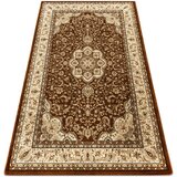 RugsX Preproge Preproga ROYAL AGY vzorec 0521 rjava 150x300 cm Kostanjeva | Shoptok.si