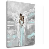  Angelske slike na platnu Nebeški objem (Zbirka Nebeški varuhi) | Shoptok.si