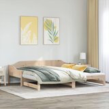  Dnevni krevet na razvlačenje 90 x 190 cm od masivne borovine | shoptok.hr