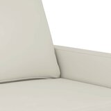  3-dijelni set sofa s jastucima krem baršunasti | shoptok.hr