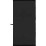 vidaXL Športne brisače 2 pcs Črna 140 x 70 cm Poliester in poliamid | Shoptok.si