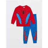LC Waikiki Crew Neck Spiderman Printed Long Sleeve Boys Sweatshirts And Sweatpants. Cene