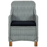  5-dijelni vrtni blagovaonski set svjetlosivi | shoptok.hr