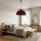 Brilagi LED luster na lanku METALO 1xE27/40W/230V prečnik 60 cm bordo/bakarna | Eponuda.com