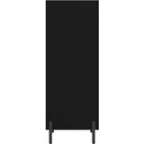  Komoda crna 34 5 x 32 5 x 90 cm od konstruiranog drva | shoptok.hr