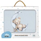 Interbaby Rachel dekica 110x140 Mjesec plava Cijene