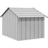  Kućica za pse s krovom 83x130x85 cm pocinčani čelik | shoptok.hr