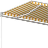 Tenda na ručno uvlačenje 400 x 350 cm žuto-bijela | Eponuda.ba