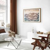  Plakat - Giant Waves 42x29.7 Zlatni okvir s margom | shoptok.hr