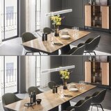 SCHÖNER WOHNEN 12577-16 - LED viseća lampa na sajli ADRIANA, prigušiva, 2xLED/24W/230V, bela | Eponuda.com