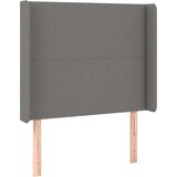  Okvir kreveta s oprugama i madrac tamnosivi 80x200cm od tkanine | shoptok.hr