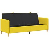 SOFA s pohranom Svijetlo žuta 192 x 78 x 87 cm Poliester | shoptok.hr