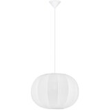 Nova Luce Mat bijela tekstilna viseća svjetiljka ø 50 cm Delina – | shoptok.hr