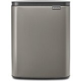Brabantia BO koš za smeti, 12L - Platinum Cene