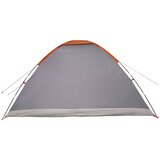 Kamping šator s krovom Siva i narančasta 335 x 275 x 180 cm | Eponuda.ba