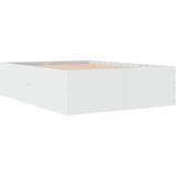  Okvir za krevet bijeli 135x190 cm konstruirano drvo | shoptok.hr
