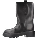 Tommy Jeans Mestni škornji TJW LEATHER MID TUBULAR Črna | Shoptok.si