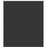 vidaXL Rolo zatemnjena črna 120x130cm tkanina širina 116,6cm poliester, (22059372) | Shoptok.si