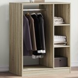  The Living Store Garderobna omara sonoma hrast 77x48x102 cm iverna plošča - Garderobna Omara, (21498924) | Shoptok.si