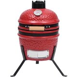 V kamado žar za dimljenje 2 1 iz keramike 56 cm rdeč | Shoptok.si