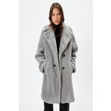 Koton Women's Gray Coat Cene