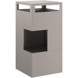  Kamin Smeđa 50 x 50 x 100 cm Čelik otporan na vremenske uvjete | shoptok.hr