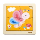 Viga sestavljanka - metulj 4 delna (50136) Cene