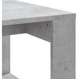  Stolić za kavu boja betona 102 x 50 x 35 cm konstruirano drvo | shoptok.hr