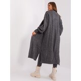 BADU Cardigan-BA-SW-8032-1.06P-dark grey | shoptok.hr