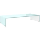 vidaXL Stojalo za TV / ekran stekleno zeleno 70x30x13 cm, (20622638) | Shoptok.si