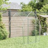  Kavez za kokoši srebrni 200 x 105 x 182 cm od pocinčanog čelika | shoptok.hr