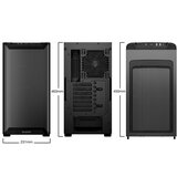 BE QUIET Kućište Pure Base 501 Airflow Window Black BGW74 | ePonuda.com