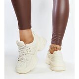 Gemre Light beige sporty sneakers Feaven | Shoptok.si